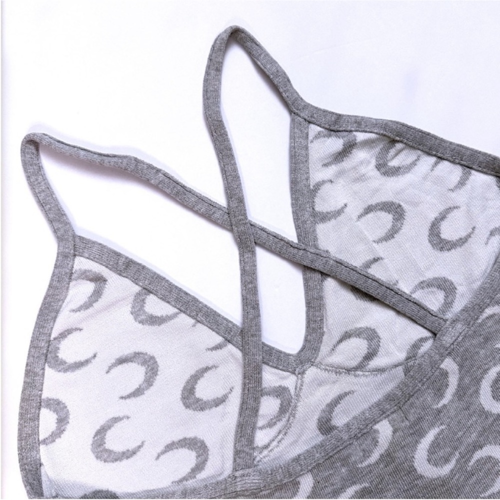 "Dreamy" Moon Printed Gray Romper - Small, Medium & Large - Picture 5 of 5